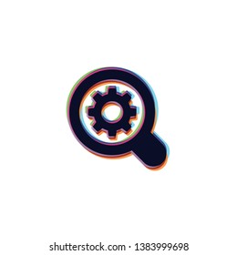 Search Analytics - 3D Style Effect App Icon