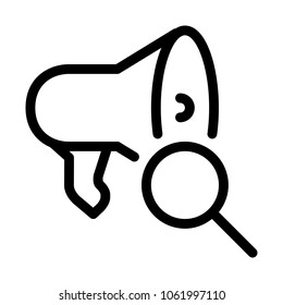 Search for Announcement