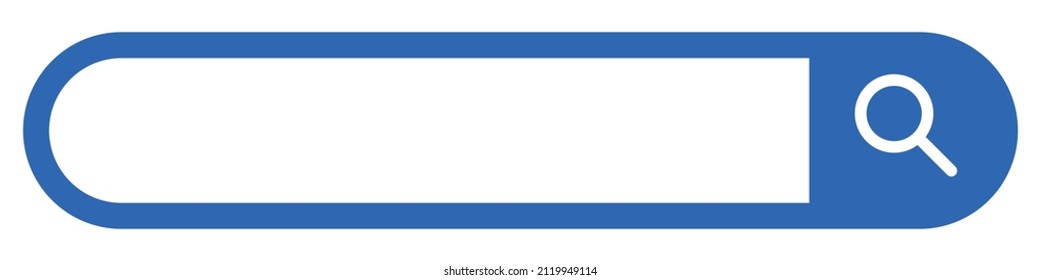 Search bar, search box. Internet search. Editable vectors.