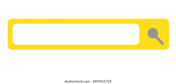Search bar, search box. Internet search. Editable vectors.