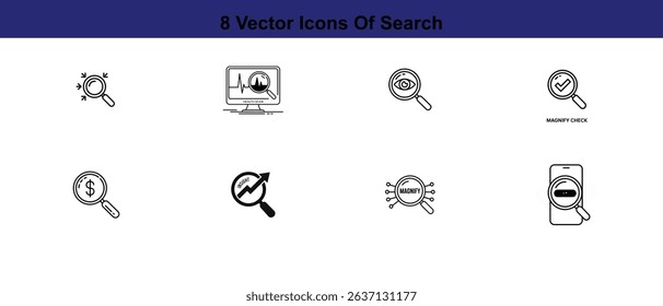 The Search Bar Companion: Vector Icons