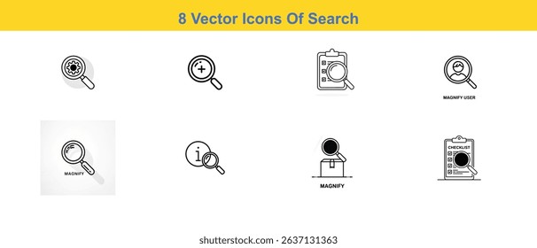 The Search Bar Companion: Vector Icons