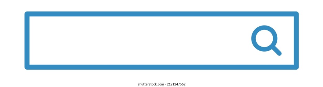 Search bar with copy space. Web search. Editable vectors.