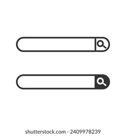 Search bar design element search bar modern design