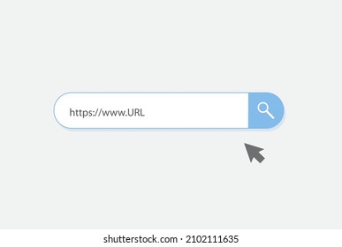Suchleiste-Design-Element. Suchleiste für Website und UI, mobile Apps. Modernes Design. Vektorgrafik