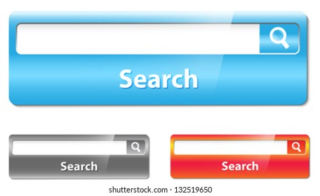Search bar design. Vector illustration