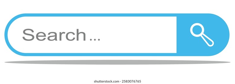 Search bar graphic design element. Vector line. Search Bar. Examine, Magnifier, Business, Search Engine, Icon, Web, Internet, Website, Explore. magnifying glass and voice  microphone Search. EPS 10