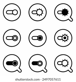 Search Bar Icon Silhouette Design