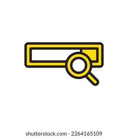 Search Bar Icon Vector Illustration