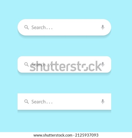 Search Bar Icon Vector Illustration for Web or Mobile App