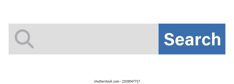 A search bar with a magnifying glass and a search button.