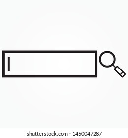 search bar on white background, 