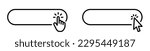Search bar set. Search bar, search boxes. Web UI elements for browsers with text field and search button.