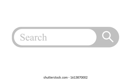 Search bar. Set of search bar. Template search ui
