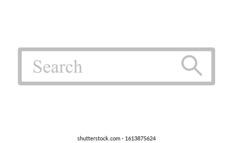 Search bar. Set of search bar. Template search ui