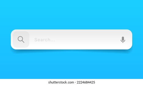 Search Bar with suggestions for UI UX design and web site. Search Address and navigation bar icon. Collection of search form templates for websites. Search engine web browser window template.