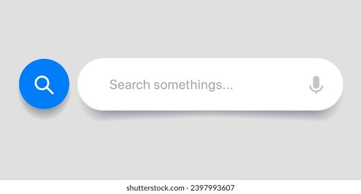 Search Bar with suggestions for UI UX design and web site. Search Address and navigation bar icon. Collection of search form templates for websites. Search engine web browser window template.