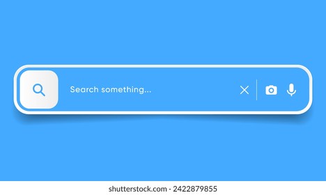 Search Bar with suggestions for UI UX design and web site. Search Address and navigation bar icon. Collection of search form templates for websites. Search engine web browser window template.