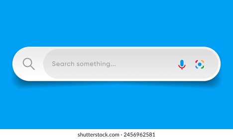 Search Bar with suggestions for UI UX design and web site. Search Address and navigation bar icon. Collection of search form templates for websites. Search engine web browser window template.