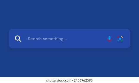 Search Bar with suggestions for UI UX design and web site. Search Address and navigation bar icon. Collection of search form templates for websites. Search engine web browser window template.