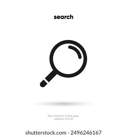 Barra de Búsqueda con sugerencias para el diseño y Sitio web de UI UX. Icono de la barra de navegación y Dirección de Búsqueda. Colección de Plantillas de formularios de búsqueda para Sitios web. Plantilla de la ventana del navegador de Web del motor de Búsquedas.