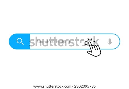 Search Bar with suggestions for UI UX design and web site. Search Address and navigation bar icon. Collection of search form templates for websites. Search engine web browser window template.