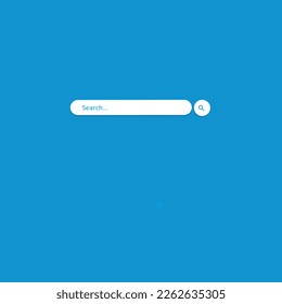 Search bar template. Internet browser engine with search box, address bar and text field