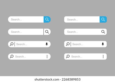 Search bar for ui design elements.