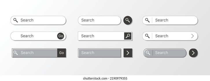 Barra de búsqueda para ui, diseño y sitio web.