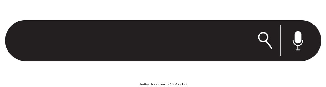 Barra de Búsqueda para ui, diseño y Sitio web. Icono de la barra de navegación y Dirección de Búsqueda. Colección de Plantillas de formularios de búsqueda para Sitios web