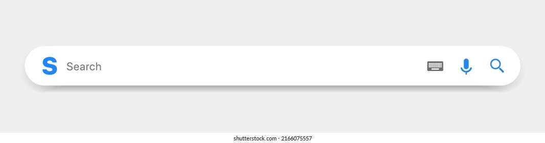 Search Bar for ui ux design and web site. Search Address and navigation bar icon. Collection of search form templates for websites