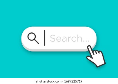 Search Bar for Ui vector icon eps 10