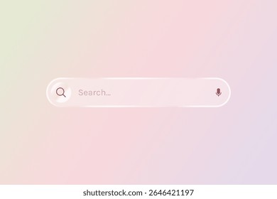search bar ui. web address, navigation icons and browser form templates
