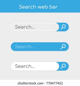 Suchleiste, Vektordesign-Element.