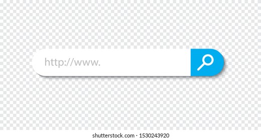 Search bar vector element design, Vector illustration.