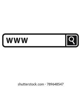 search bar, search bar vector element design 