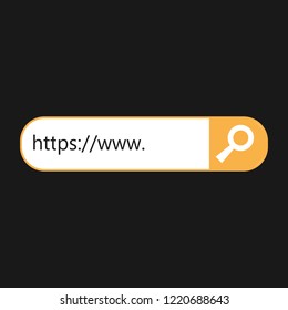 Search Bar vector icon
