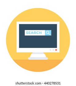 Search Bar Vector Icon