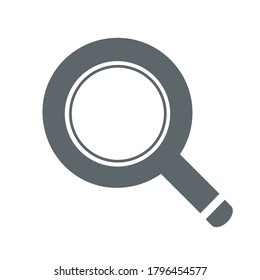 Suchleiste, Vektorsymbol. Suchleiste Symbol einzeln auf weißem Hintergrund
