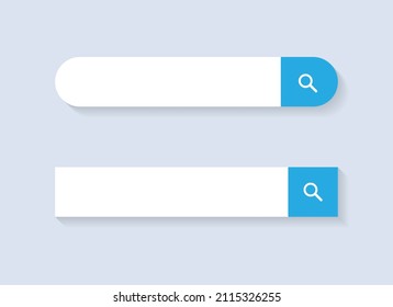 Search Bar Vector Illustration. Website Box Icon