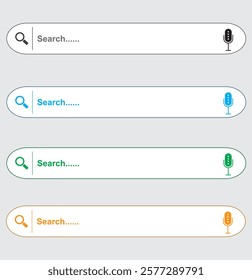 Search bar, Web Search button concept, Searching internet field, vector computer address symbol of text web form templates . 1176