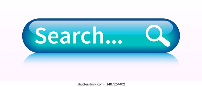 Search bar web page internet browser button, search box template isolated – for stock