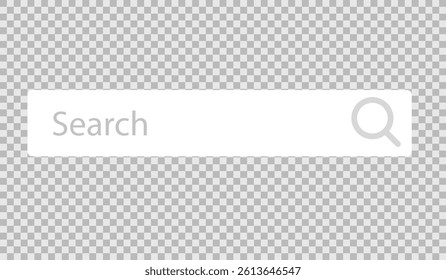 Search bar web template icon. search boxes template for web page internet browser. Searching engine browser mockup
