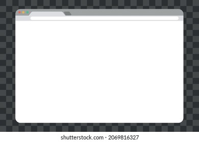 colección de conjunto de ilustraciones vectoriales de la ventana de la barra de búsqueda aislada en fondo blanco