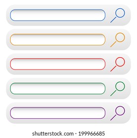 Search bars, search buttons