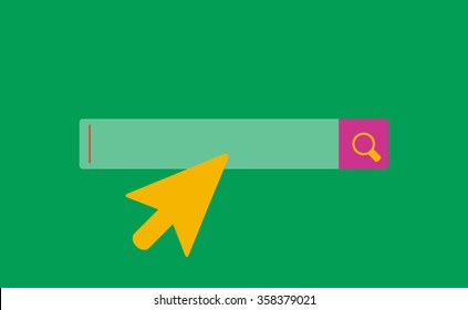 search bar.vector illustration. 