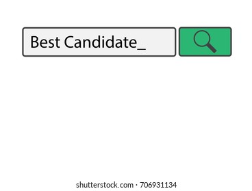 Search Best candidate with copy space - talent acquisition  / recruitment / hiring process