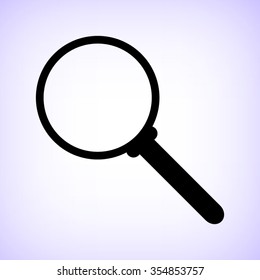 Search  - black vector icon