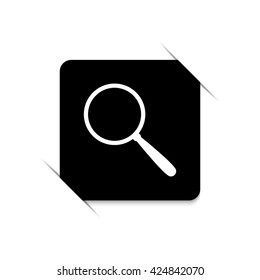 Search  - black vector icon