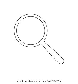 Search  - black vector icon